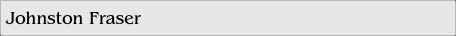 Johnston Fraser 
